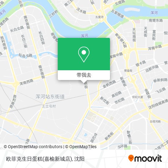 欧菲克生日蛋糕(嘉榆新城店)地图