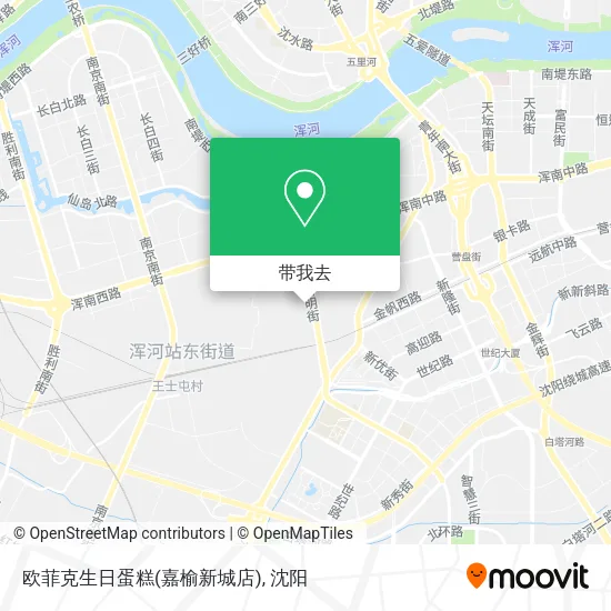 欧菲克生日蛋糕(嘉榆新城店)地图