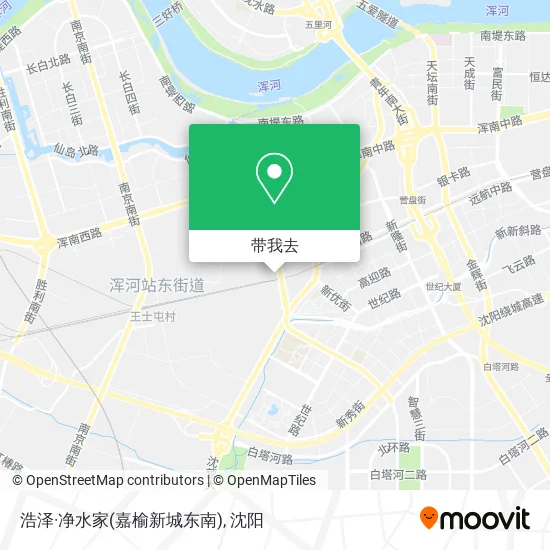 浩泽·净水家(嘉榆新城东南)地图