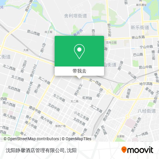 沈阳静馨酒店管理有限公司地图