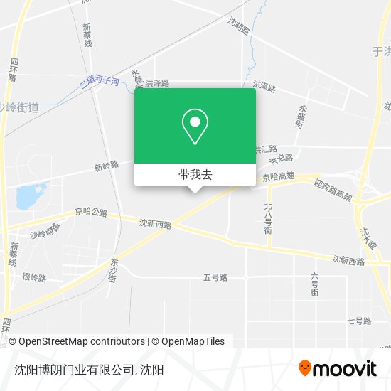沈阳博朗门业有限公司地图