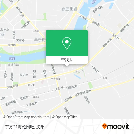 东方21海伦网吧地图
