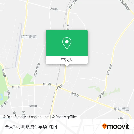 全天24小时收费停车场地图