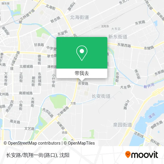 长安路/凯翔一街(路口)地图