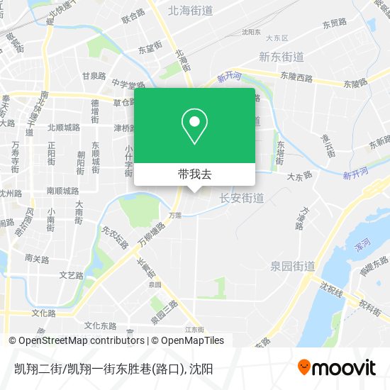 凯翔二街/凯翔一街东胜巷(路口)地图