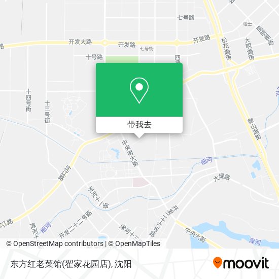 东方红老菜馆(翟家花园店)地图