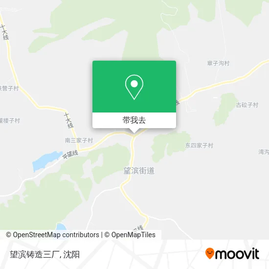 望滨铸造三厂地图
