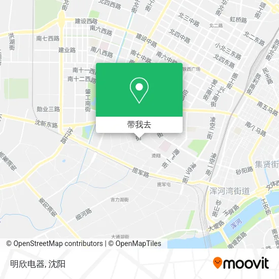 明欣电器地图