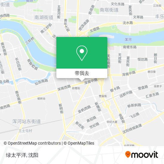 绿太平洋地图
