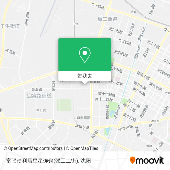 富强便利店星星连锁(强工二街)地图