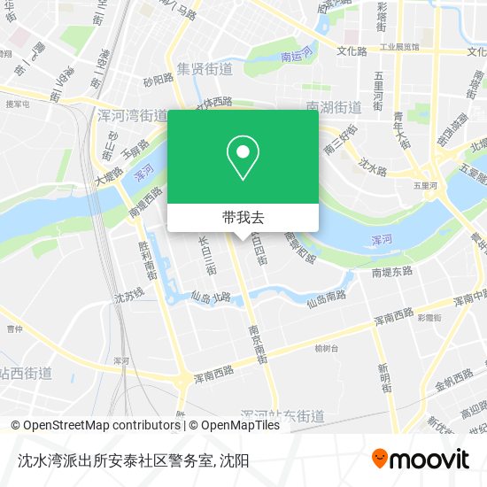 沈水湾派出所安泰社区警务室地图