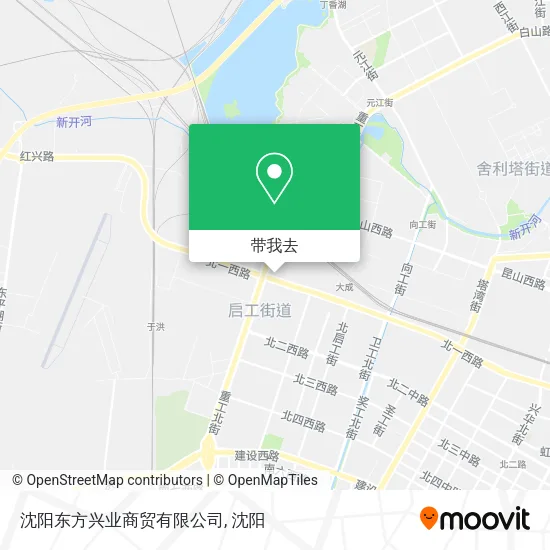 沈阳东方兴业商贸有限公司地图