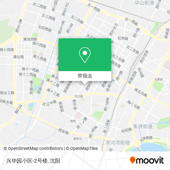 兴华园小区-2号楼地图