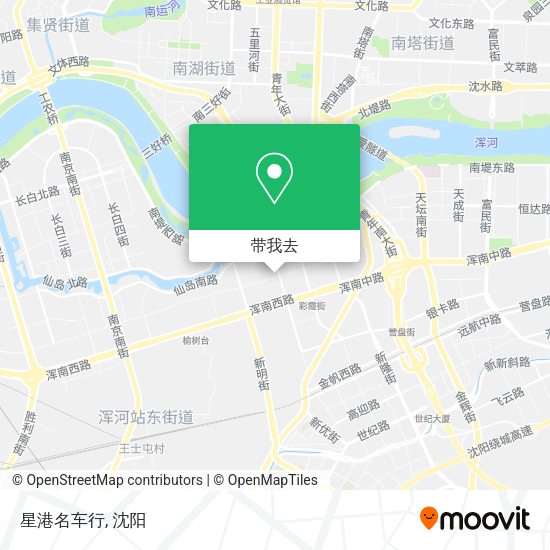 星港名车行地图