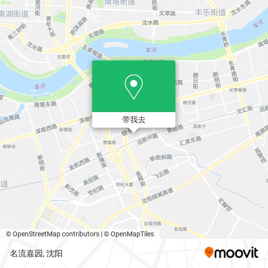 名流嘉园地图