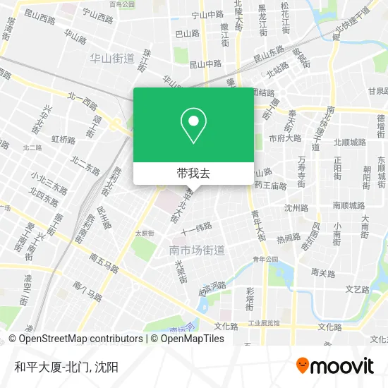 和平大厦-北门地图