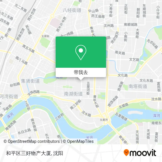 和平区三好物产大厦地图