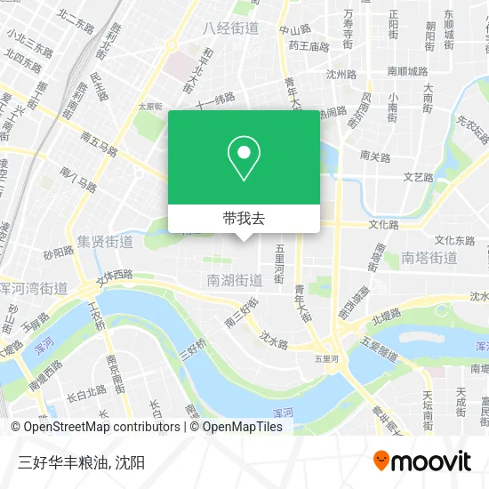 三好华丰粮油地图