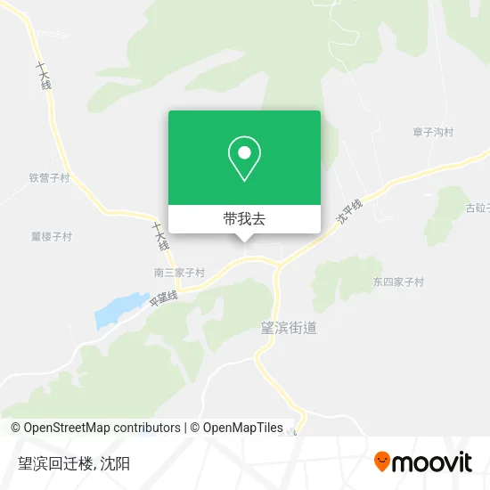 望滨回迁楼地图