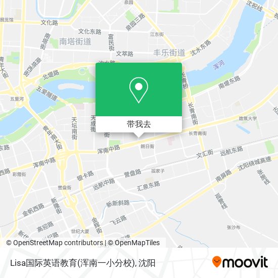 Lisa国际英语教育(浑南一小分校)地图