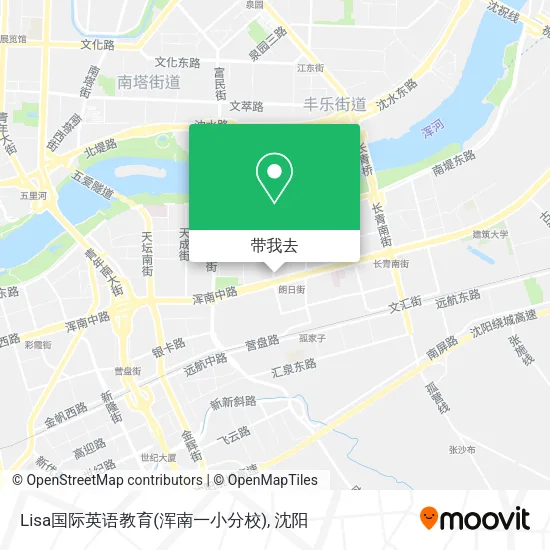 Lisa国际英语教育(浑南一小分校)地图