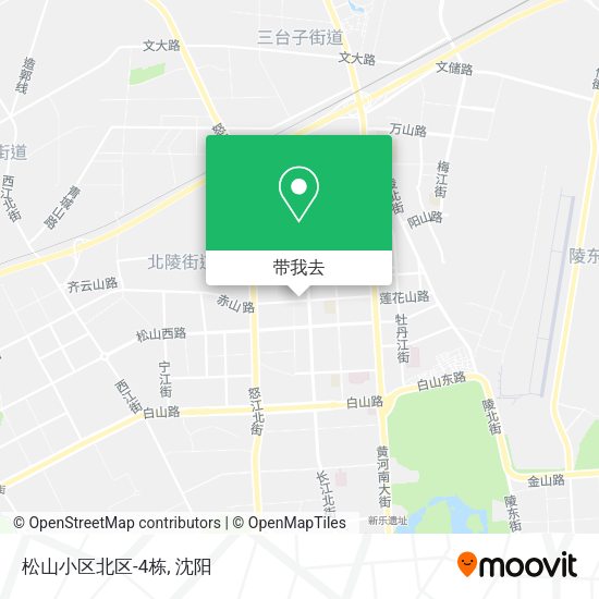 松山小区北区-4栋地图