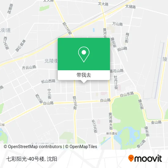 七彩阳光-40号楼地图