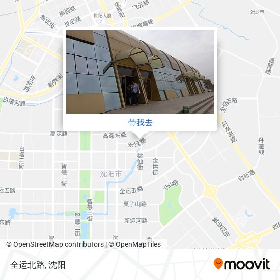 全运北路地图