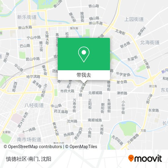 慎德社区-南门地图