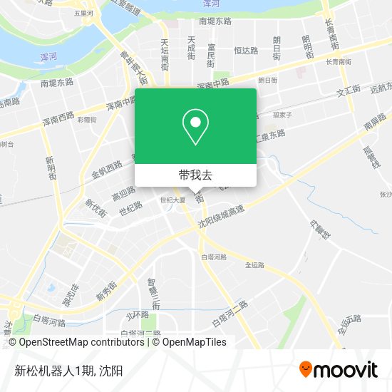 新松机器人1期地图