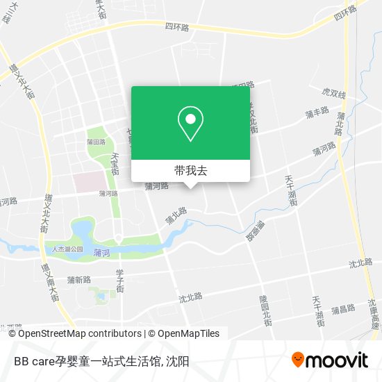 BB care孕婴童一站式生活馆地图