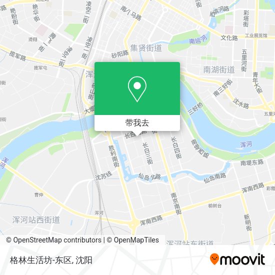 格林生活坊-东区地图