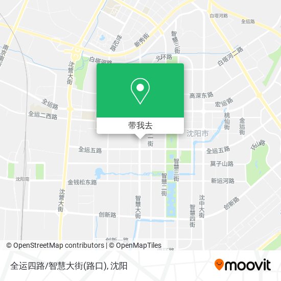 全运四路/智慧大街(路口)地图