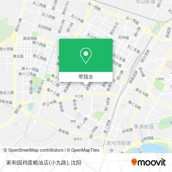 家和园鸡蛋粮油店(小九路)地图