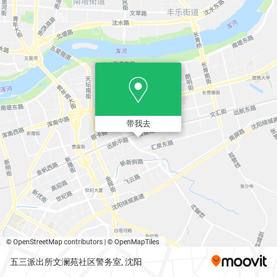 五三派出所文澜苑社区警务室地图