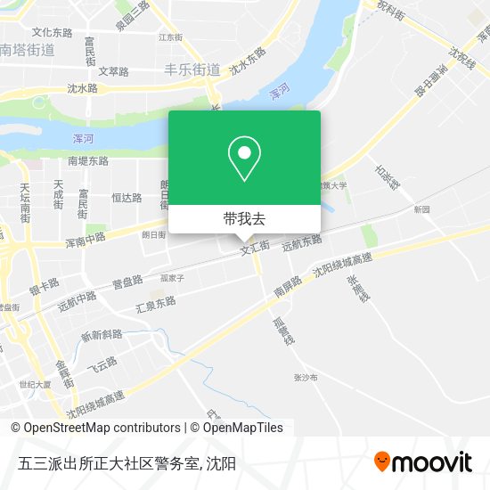 五三派出所正大社区警务室地图