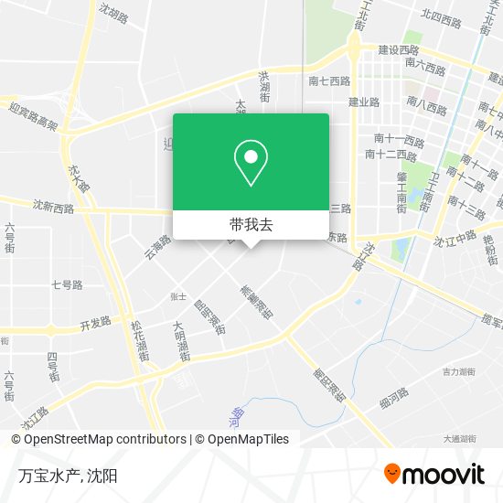 万宝水产地图