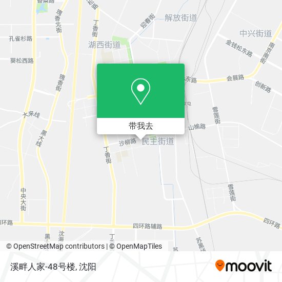 溪畔人家-48号楼地图