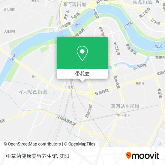 中草药健康美容养生馆地图