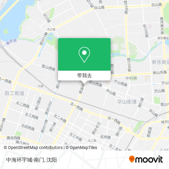 中海环宇城-南门地图