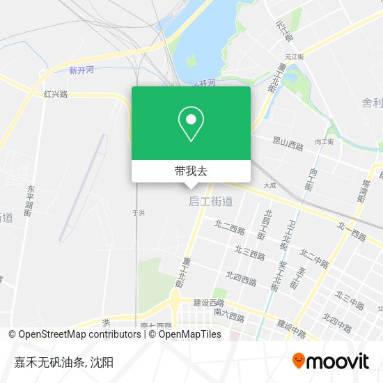 嘉禾无矾油条地图