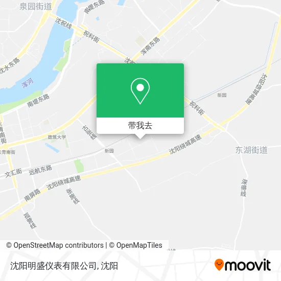 沈阳明盛仪表有限公司地图
