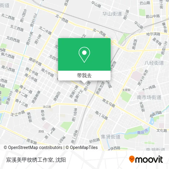 宸溪美甲纹绣工作室地图