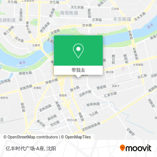 亿丰时代广场-A座地图
