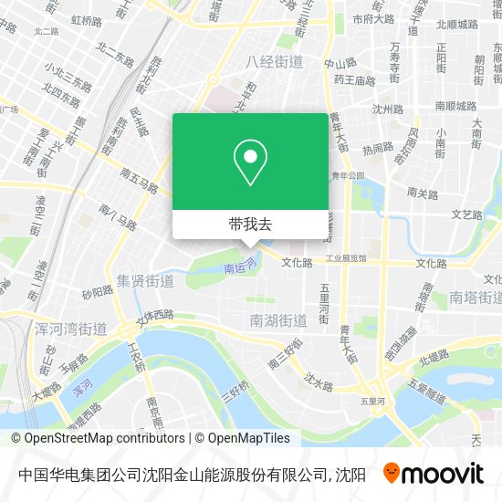 中国华电集团公司沈阳金山能源股份有限公司地图