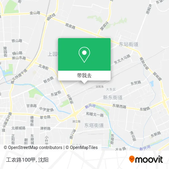 工农路100甲地图