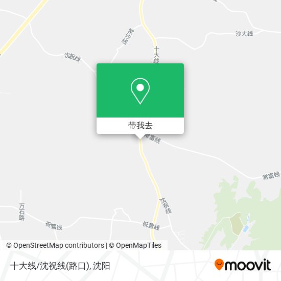 十大线/沈祝线(路口)地图