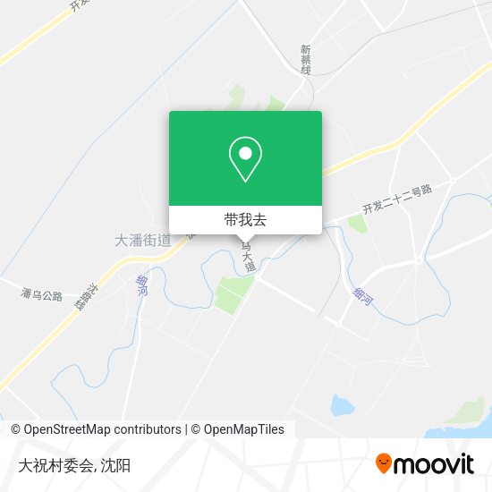 大祝村委会地图