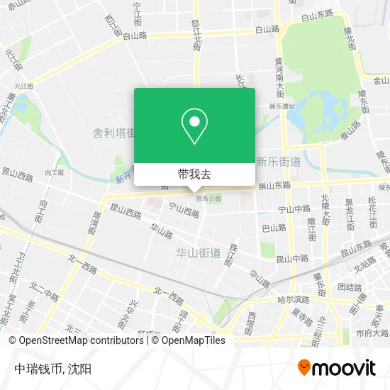 中瑞钱币地图