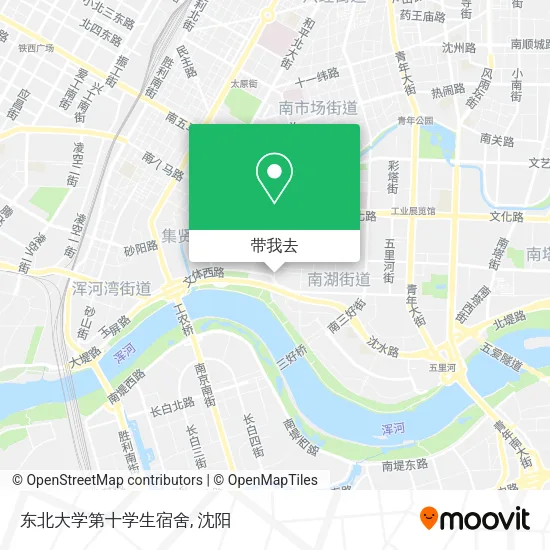 东北大学第十学生宿舍地图
